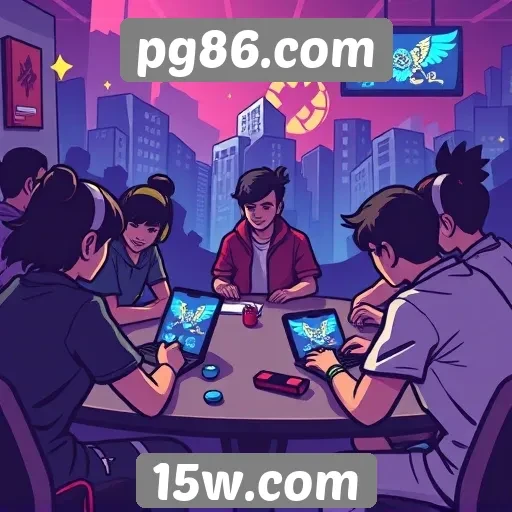 Destaque para a comunidade de jogadores no pg86.com